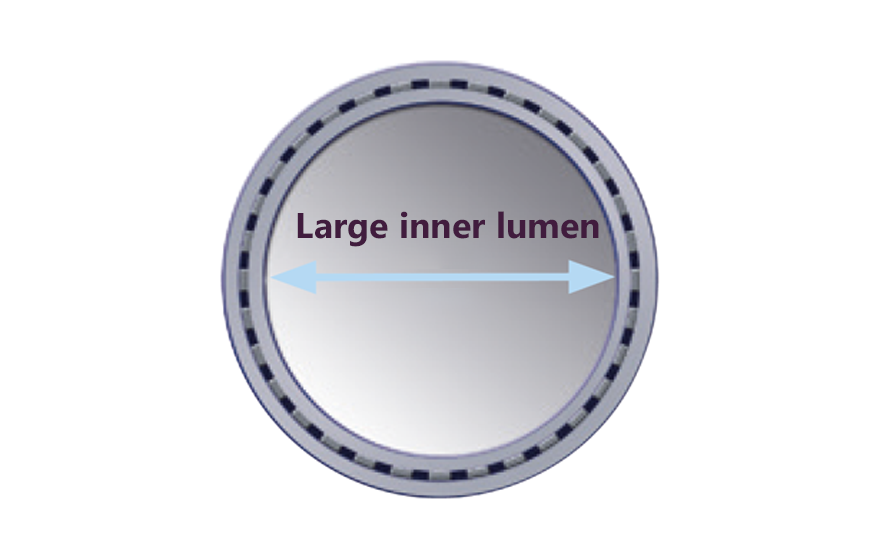 Large inner lumen of Heartrail II (image)