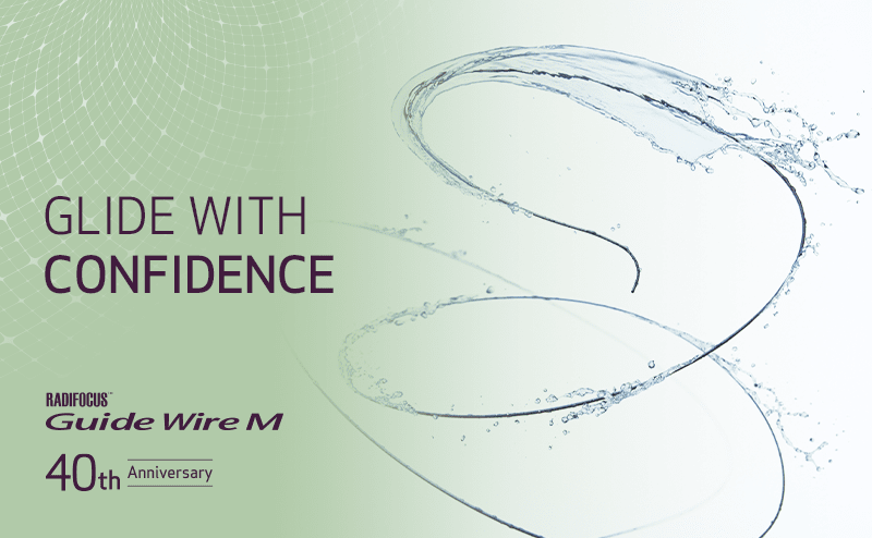 RADIFOCUS Guide Wire M 40th Anniversary