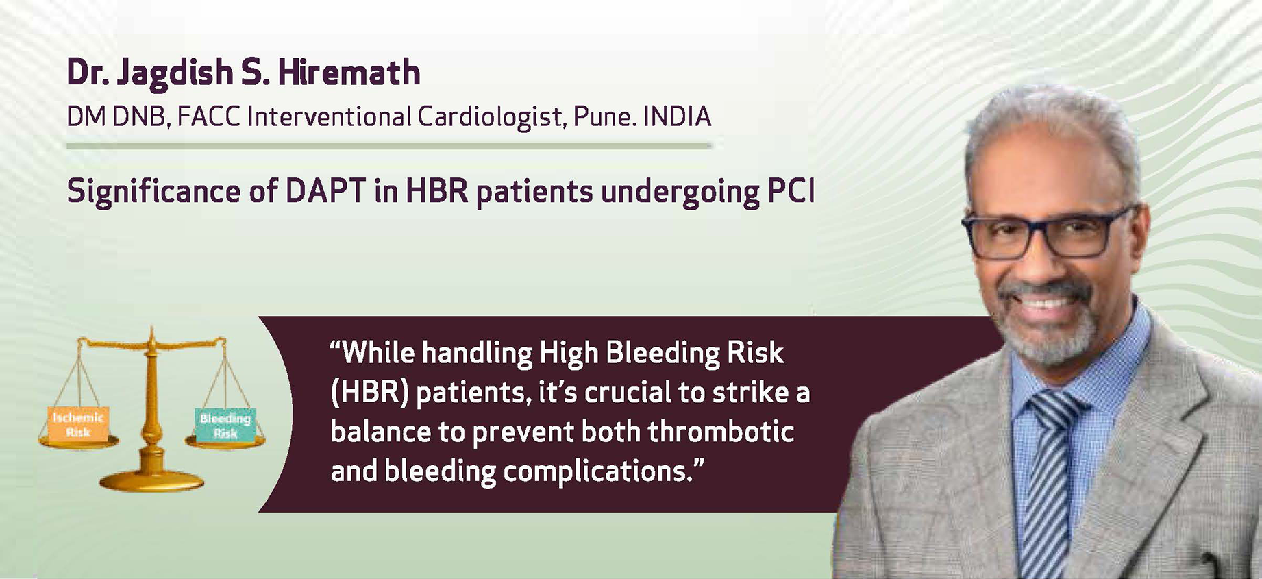Message from Dr.Jagdish S. Hiremath