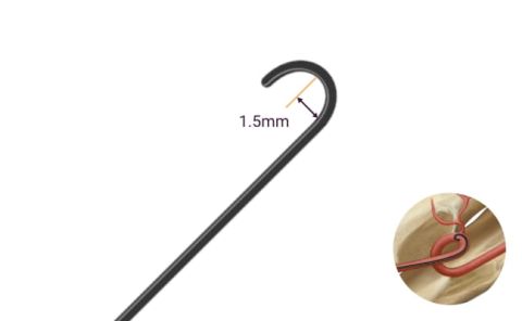 RADIFOCUS Guide Wire M Baby-J (1.5 mm J) (image)