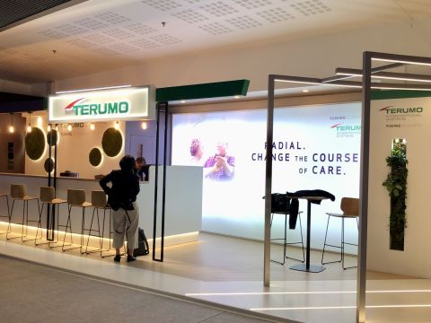 Terumo booth at EuroPCR 2023
