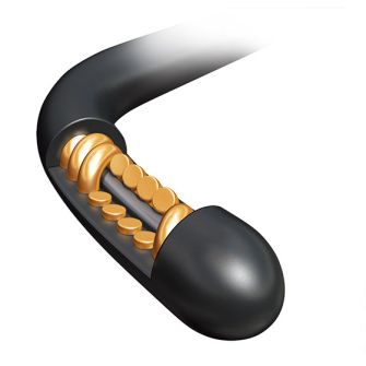 RADIFOCUS™ Guide Wire GT with gold coil (image)